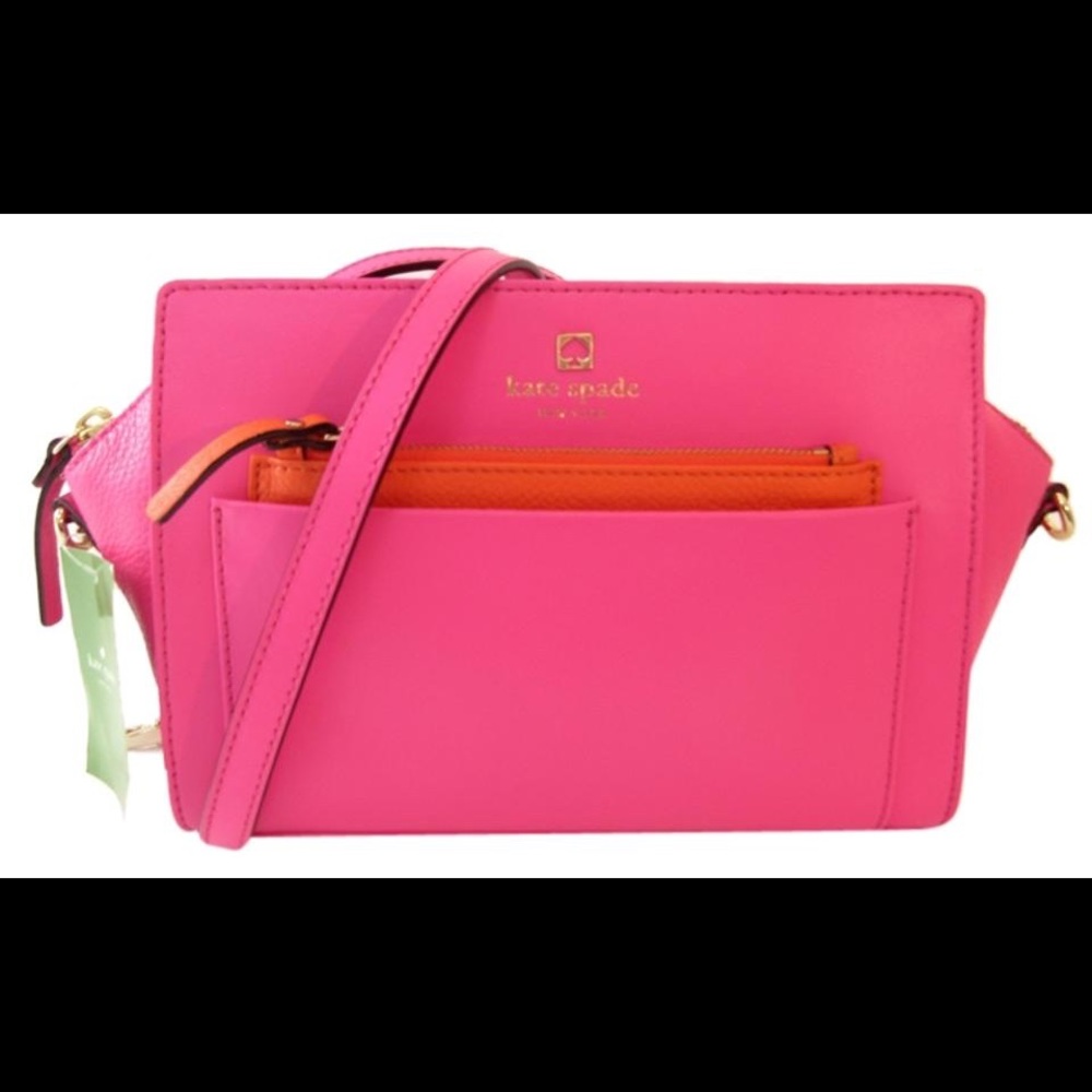 Kate spade adelia leather crossbody